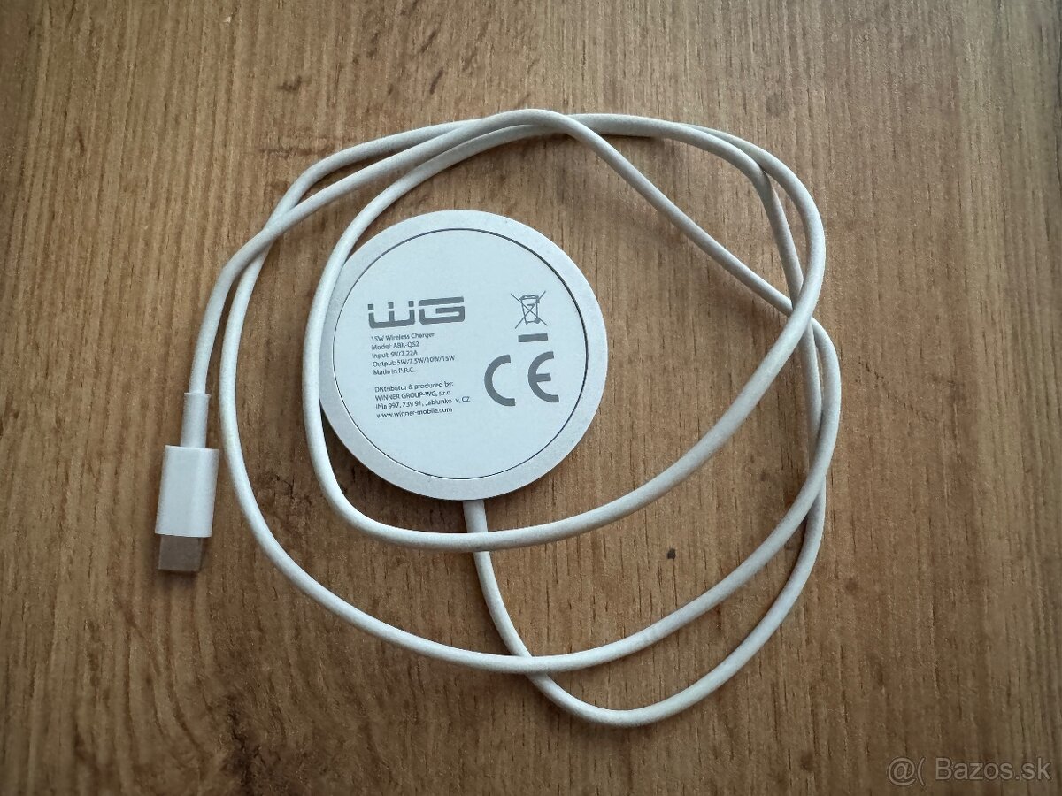 Bezdrotová Magsafe nabíjačka WG 15W