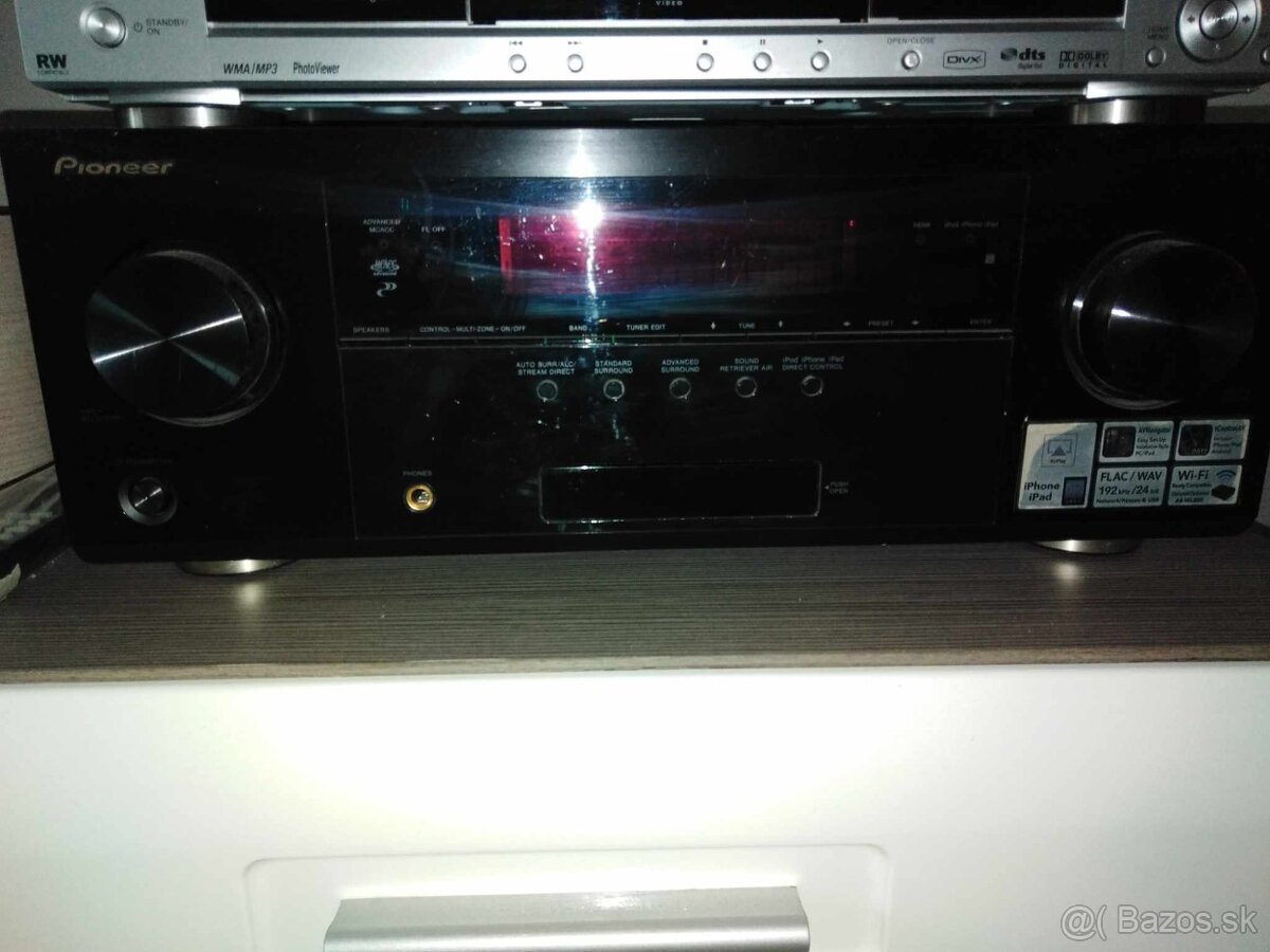 PREDÁM RECEIVER PIONEER SVX 922+ DIAĽKOVÉ OVLÁDANIE