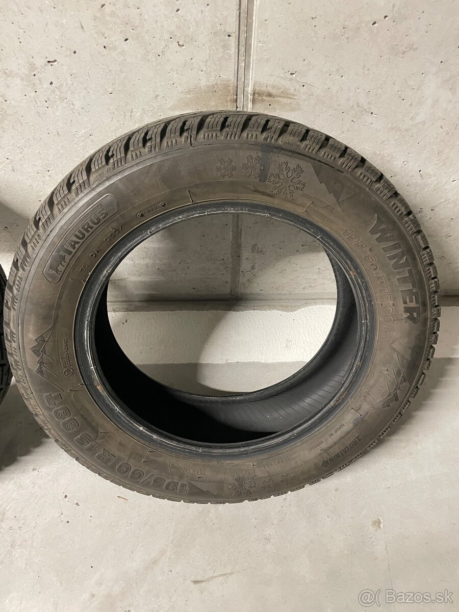 pneumatiky 195/60 R15 - zimne taurus