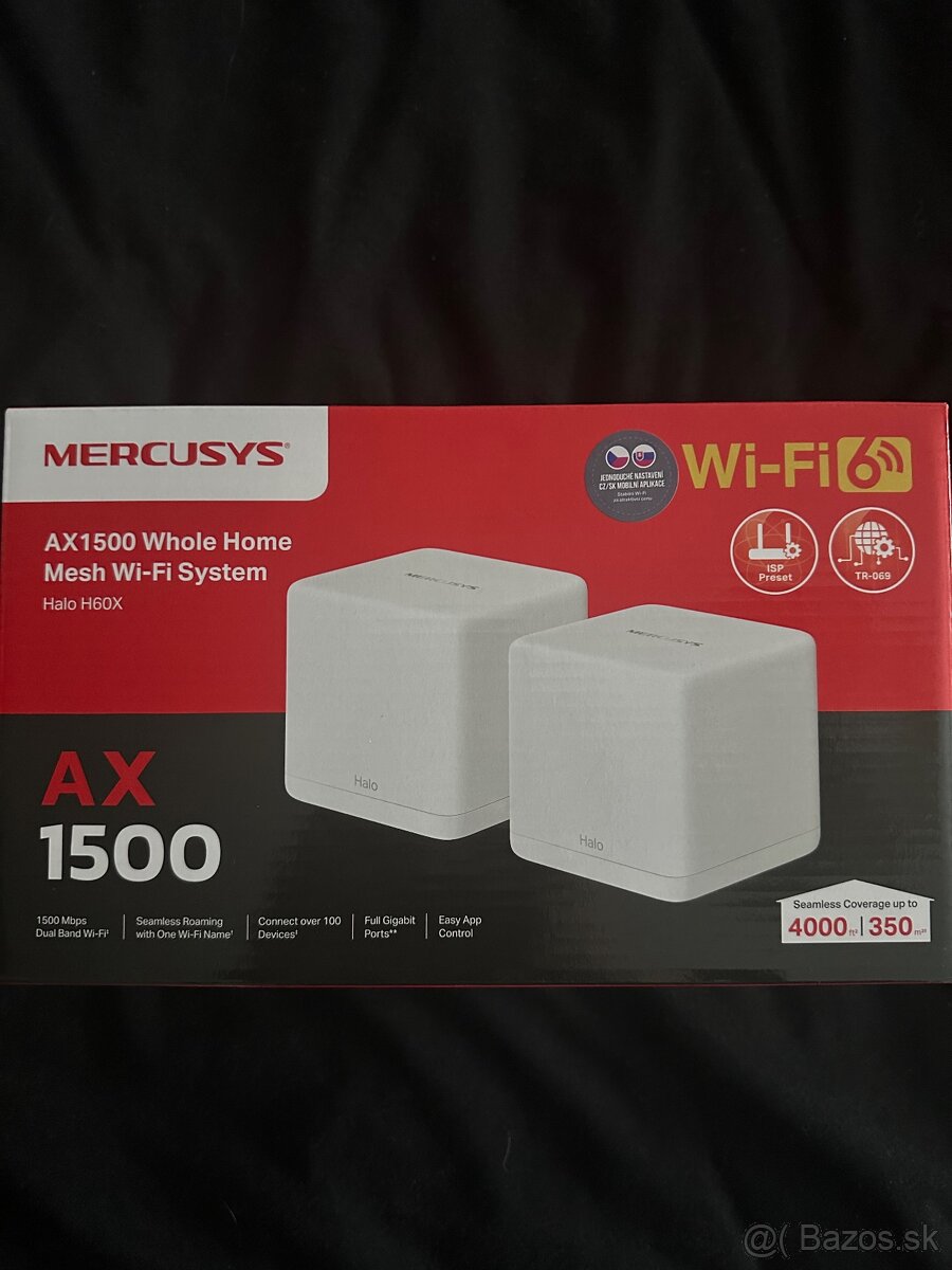 Mesh systém MERCUSYS AX1500