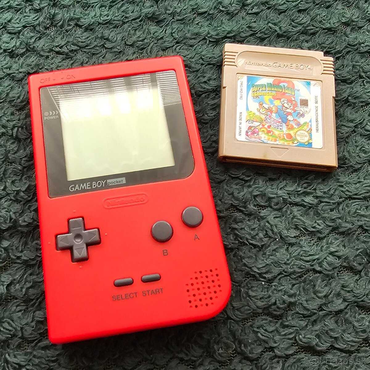 Gameboy Pocket - Red + hra