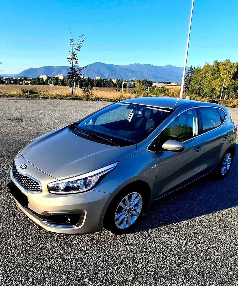 KIA CEED1,4i, 10/2017, 102 000KM, BENZÍN, KÚPENÁ NA SVK