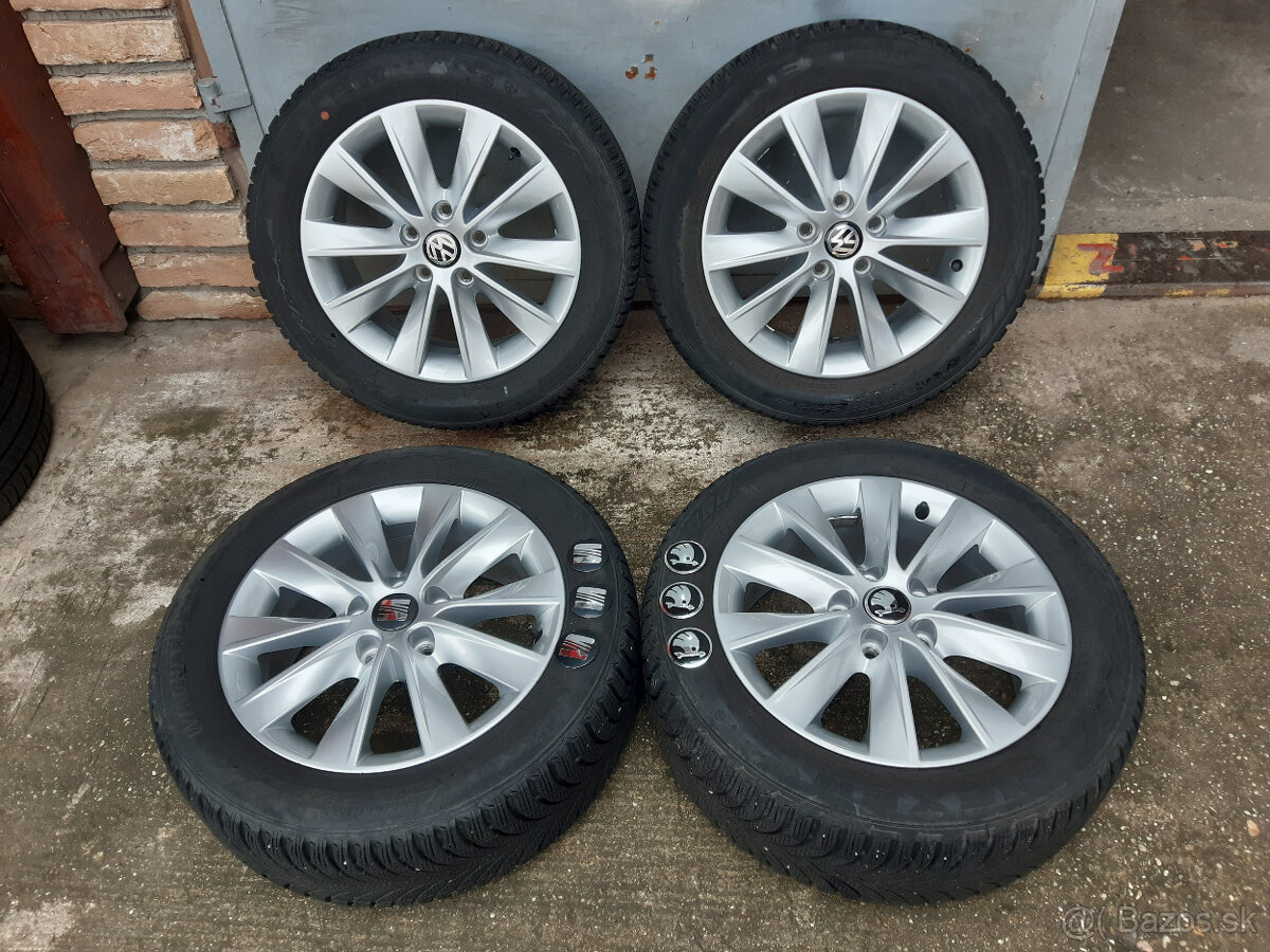 5x112  16"  Seat Leon , VW Golf VII , Octavia III