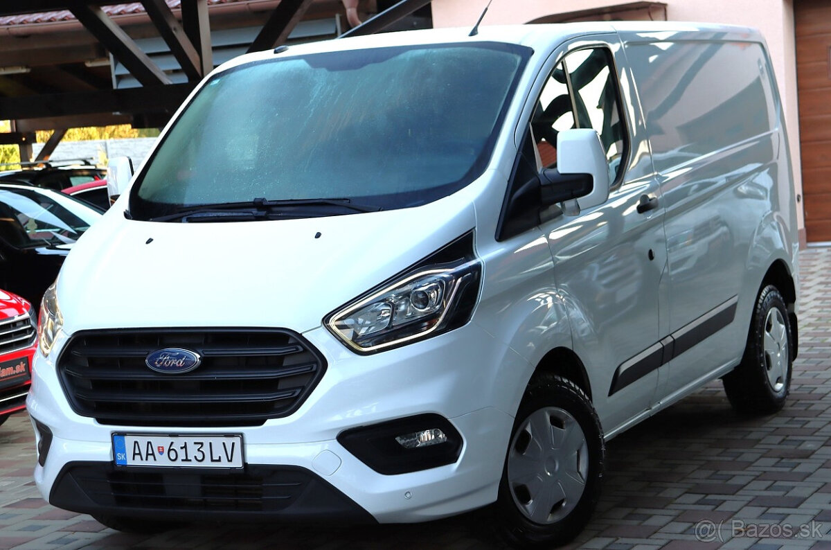 Ford Transit Custom 2.0 TDCi L1H1 Webasto-Ťažné-DPH