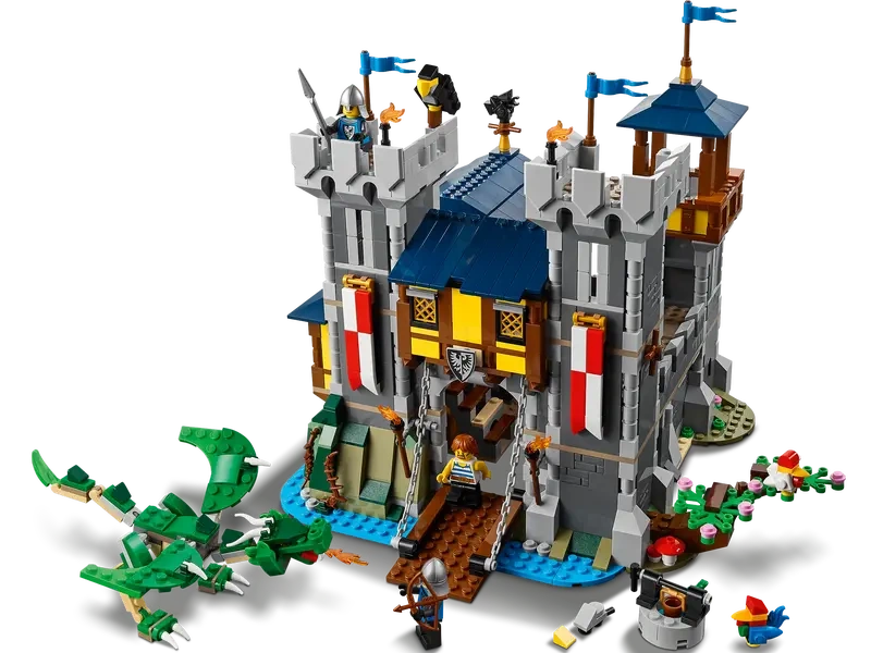 Lego hrad - Lego creator 31120