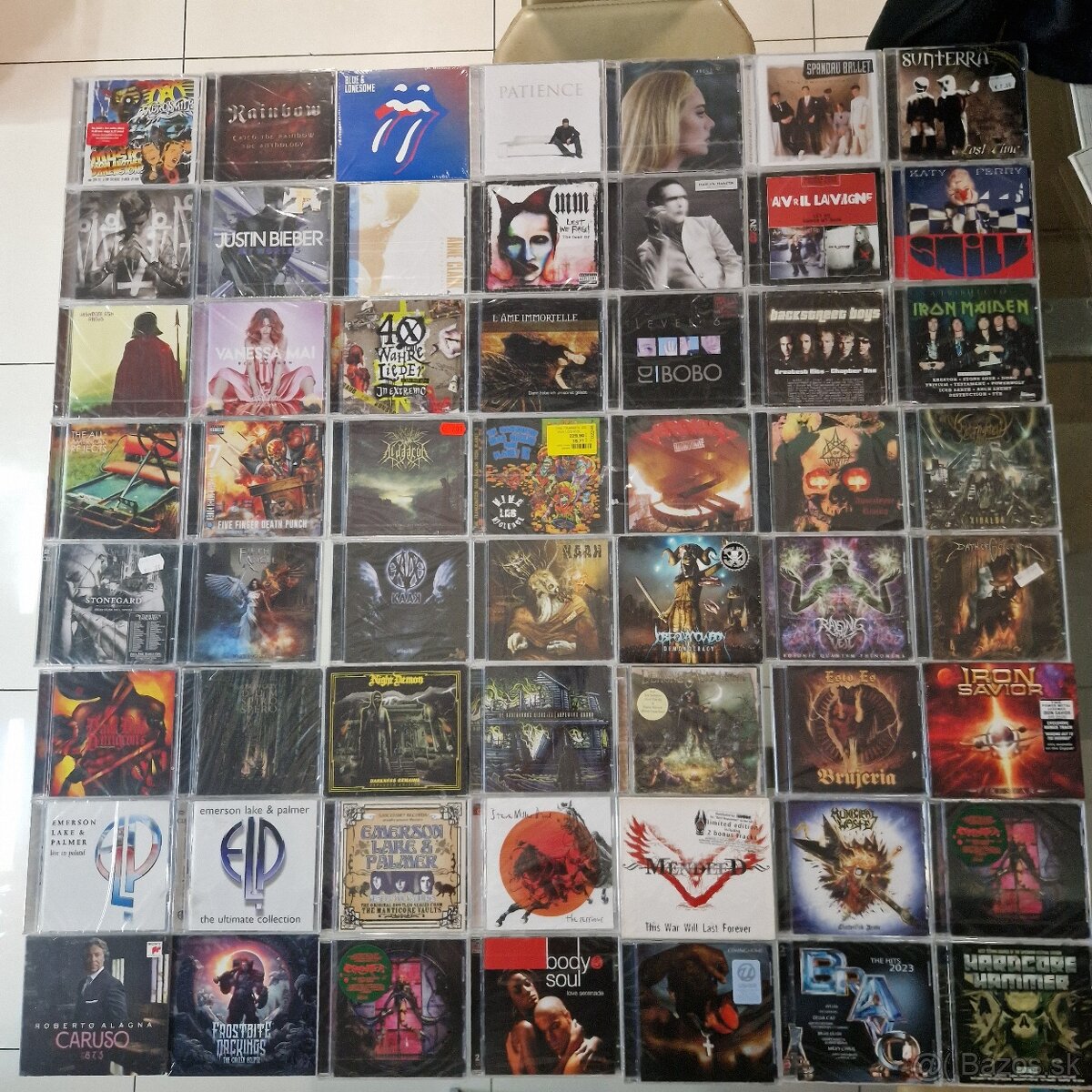 CD-čka...AEROSMITH,RAINBOW,ROLLING STONES,GEORGE MICHAEL,ADE