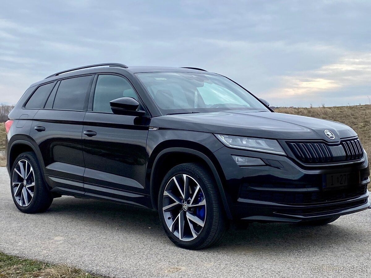 ŠKODA KODIAQ SPORTLINE DSG 140 kw 4x4 WEBASTO BLACK EDITION