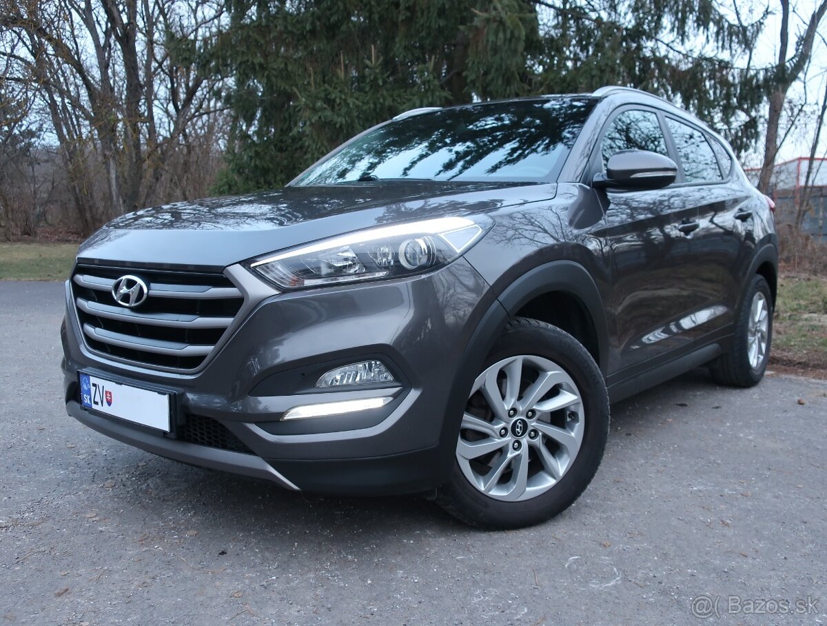 Predám zánovný Hyundai Tucson 2016 benzín+ťažné-MOŽNÁ VÝMENA