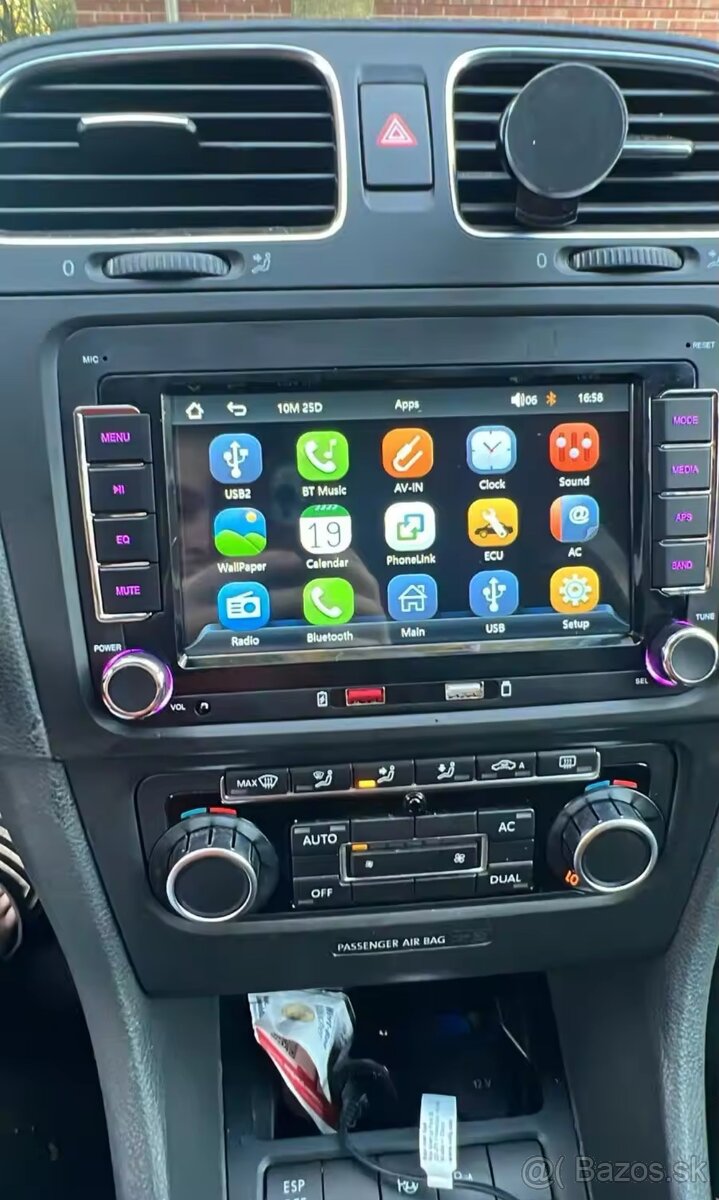 Autoradio pre vw,skoda,seat s carplay a android auto