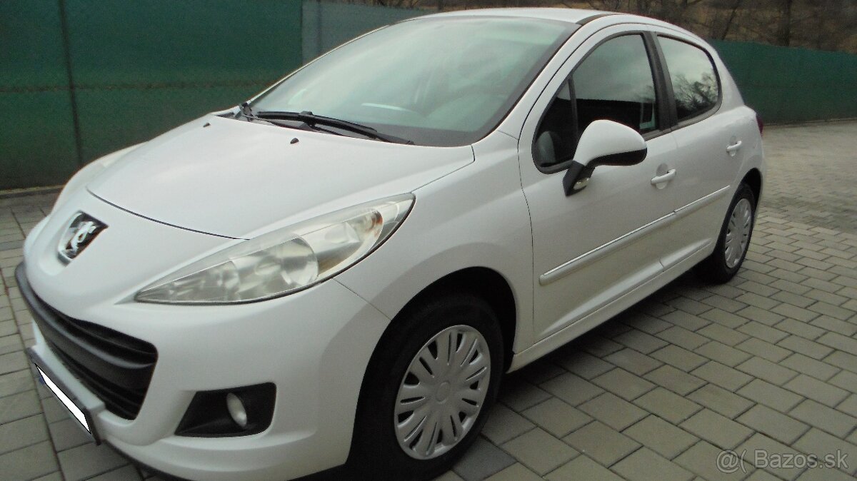 PEUGEOT 207 1.4iHDi 50KW diesel-4.-valec,R.V.2012/6 STK-2017