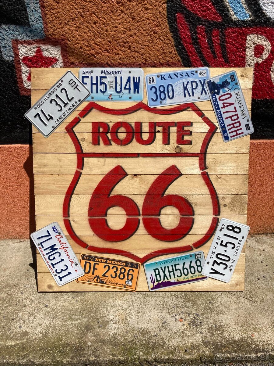 Dekoracie ROUTE 66