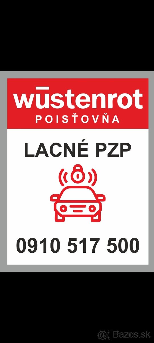 Lacné PZP na vaše auto