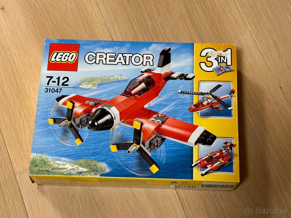 Lego Creator 31047 - Vrtuľové lietadlo