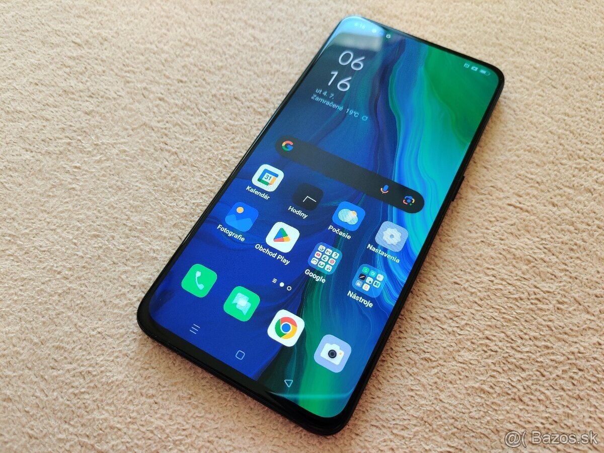 Oppo Reno 10X Zoom.  8gb+3gb/256gb.  Tmavá metalíza.