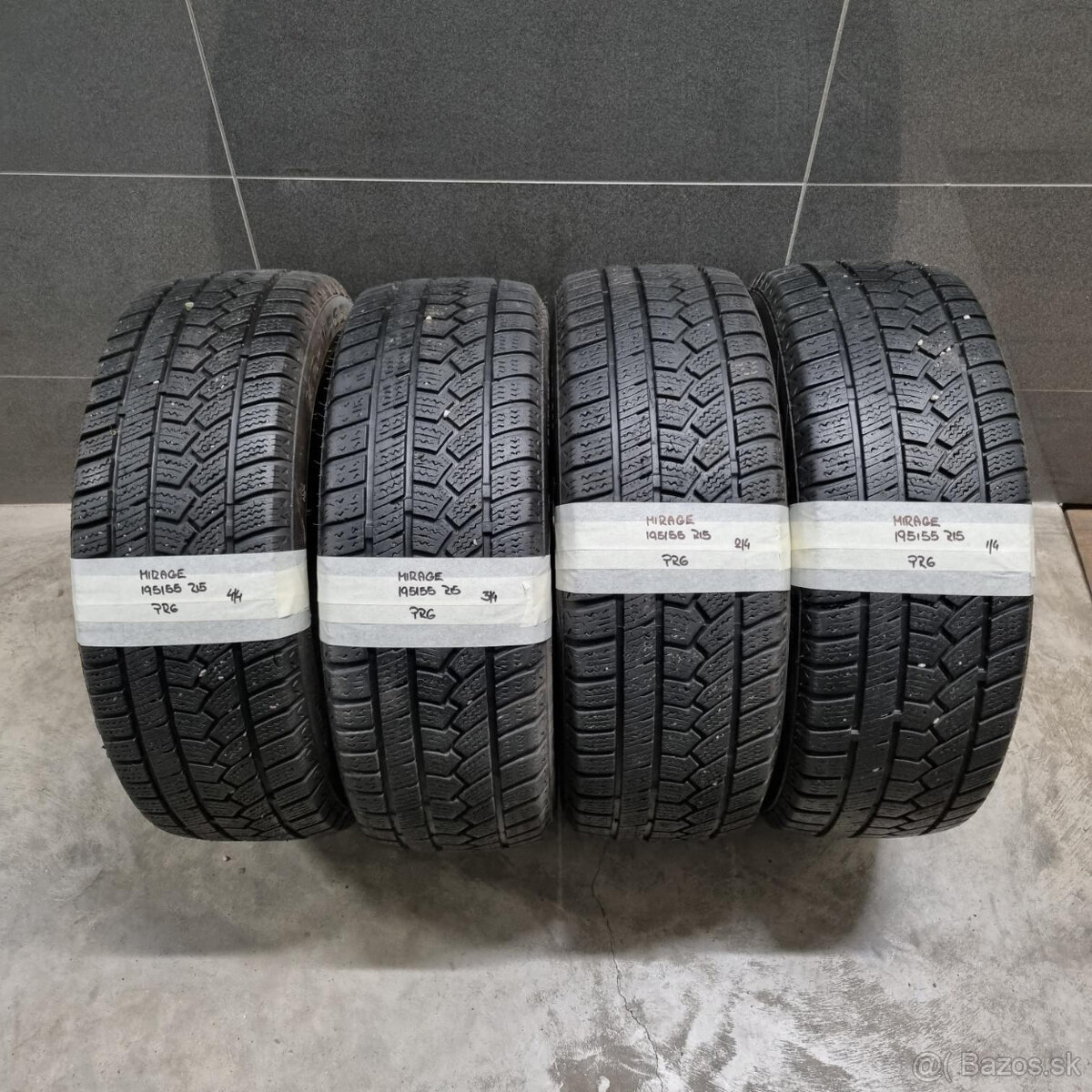 Zimné pneumatiky 195/55 R15 MIRAGE