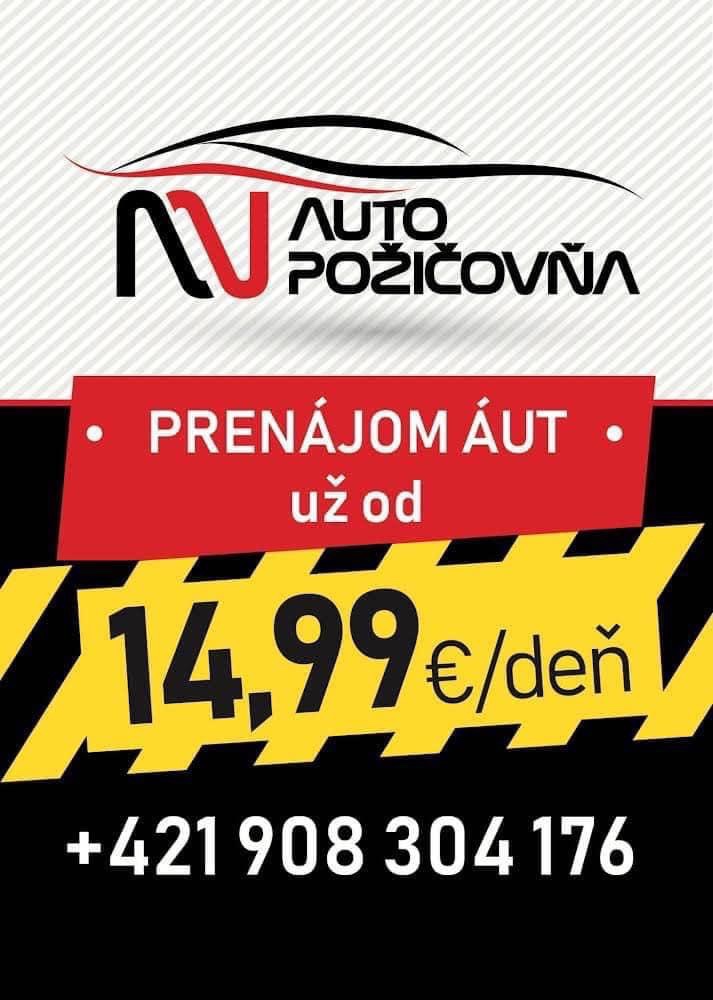 Autopožičovňa Vranov,Humenné,Michalovce,Prešov,Košice