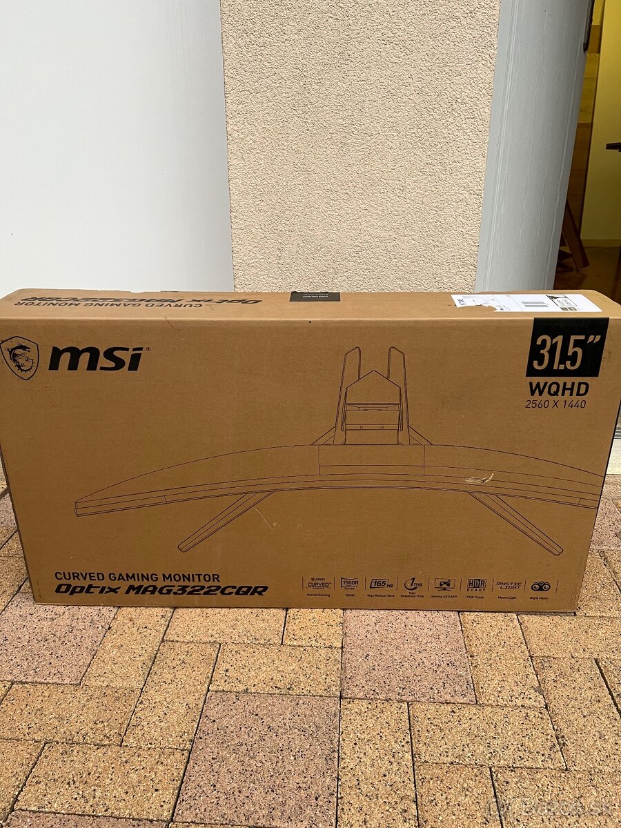 Monitor MSI Optic Mag322CQR