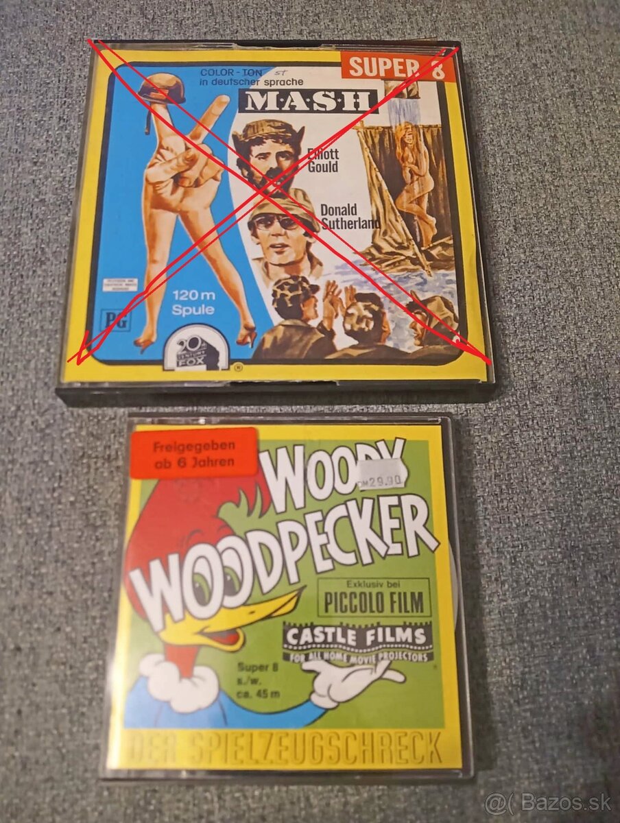 Super 8 film WOODY