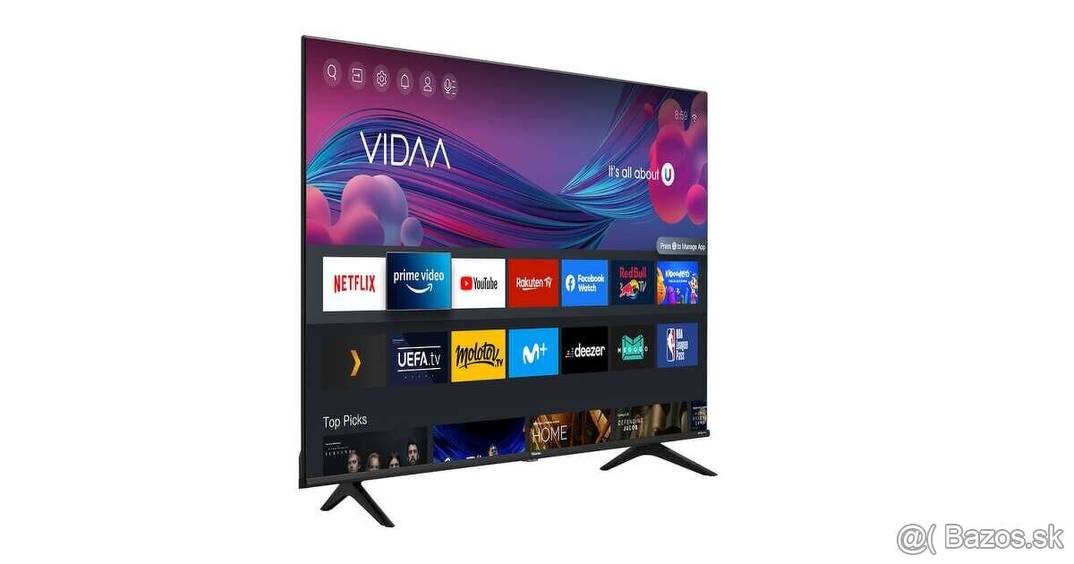 Dobrý deň predám TV Hisense 43A6BGUHD Smart TV43A6BG