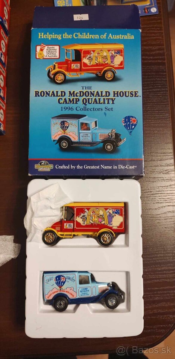 Matchbox 1996 Collector set Ronald McDonald