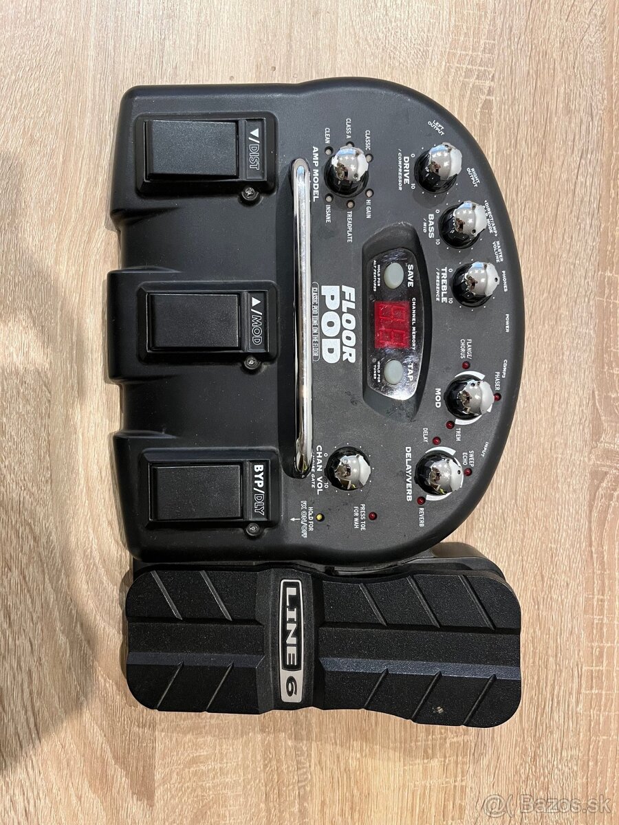 Line 6 floor pod multiefekt