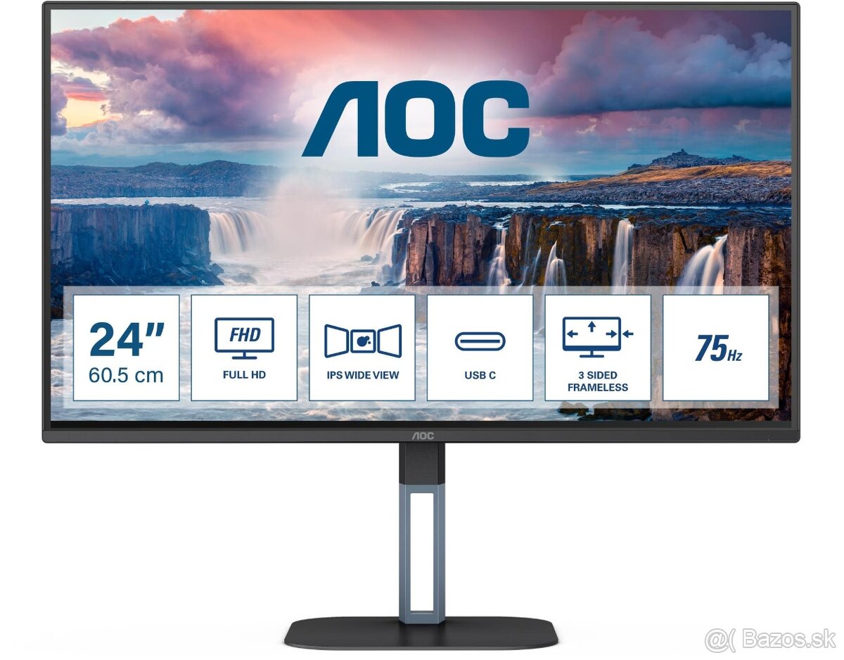 Monitor AOC 24V5CE/BK