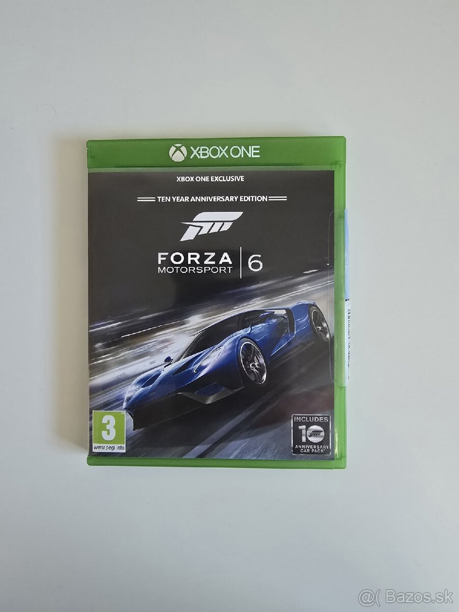 Forza Motorsport 6 ( Ten Year edition) Xbox One