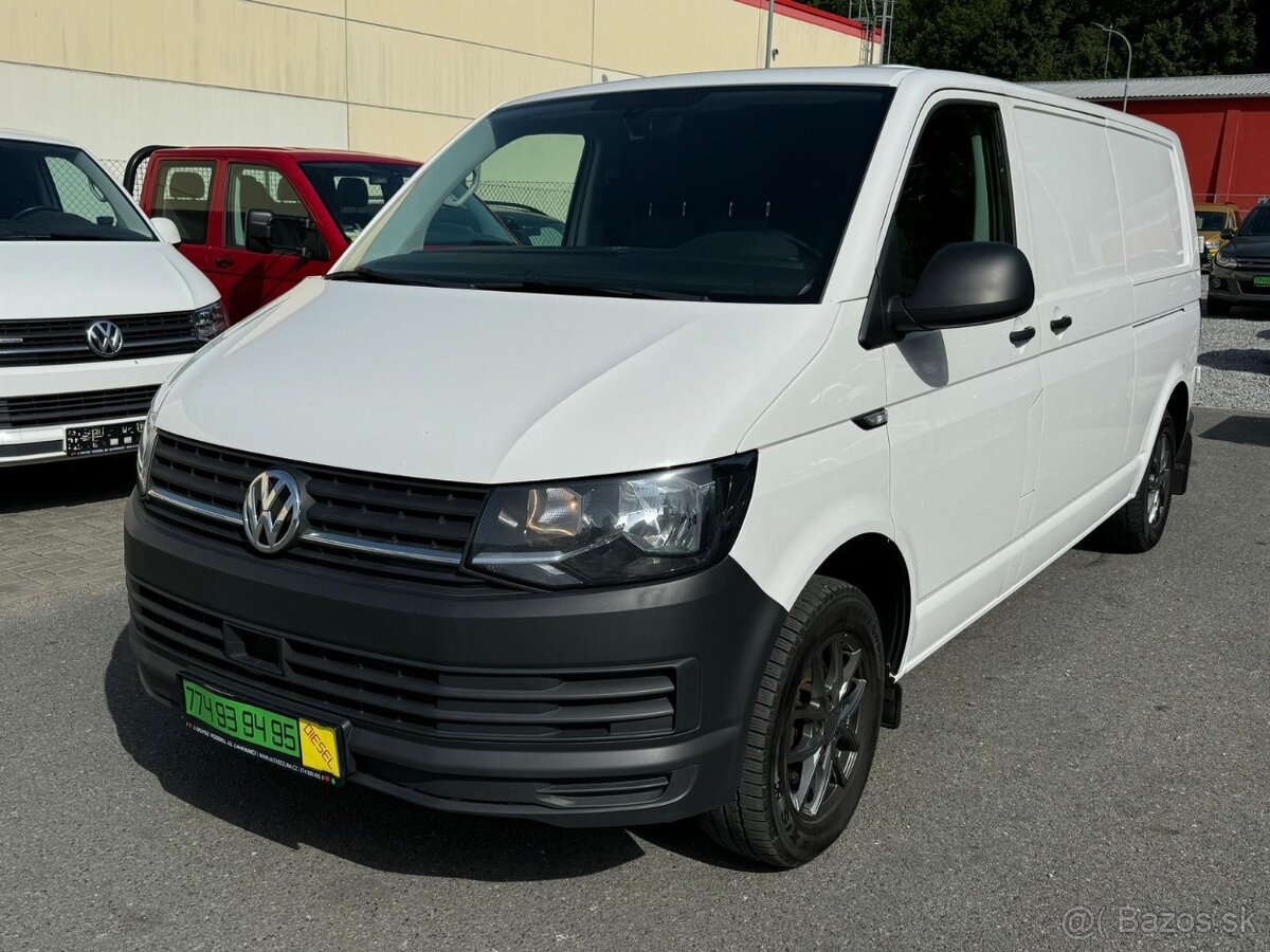 ► VW TRANSPORTER T6 2,0 TDI LONG - 110 kW NEZAV.TOPENÍ, DPH