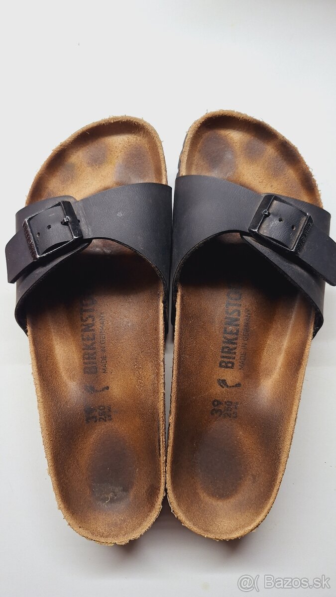 Šlapky Birkenstock Madrid čierne, 39