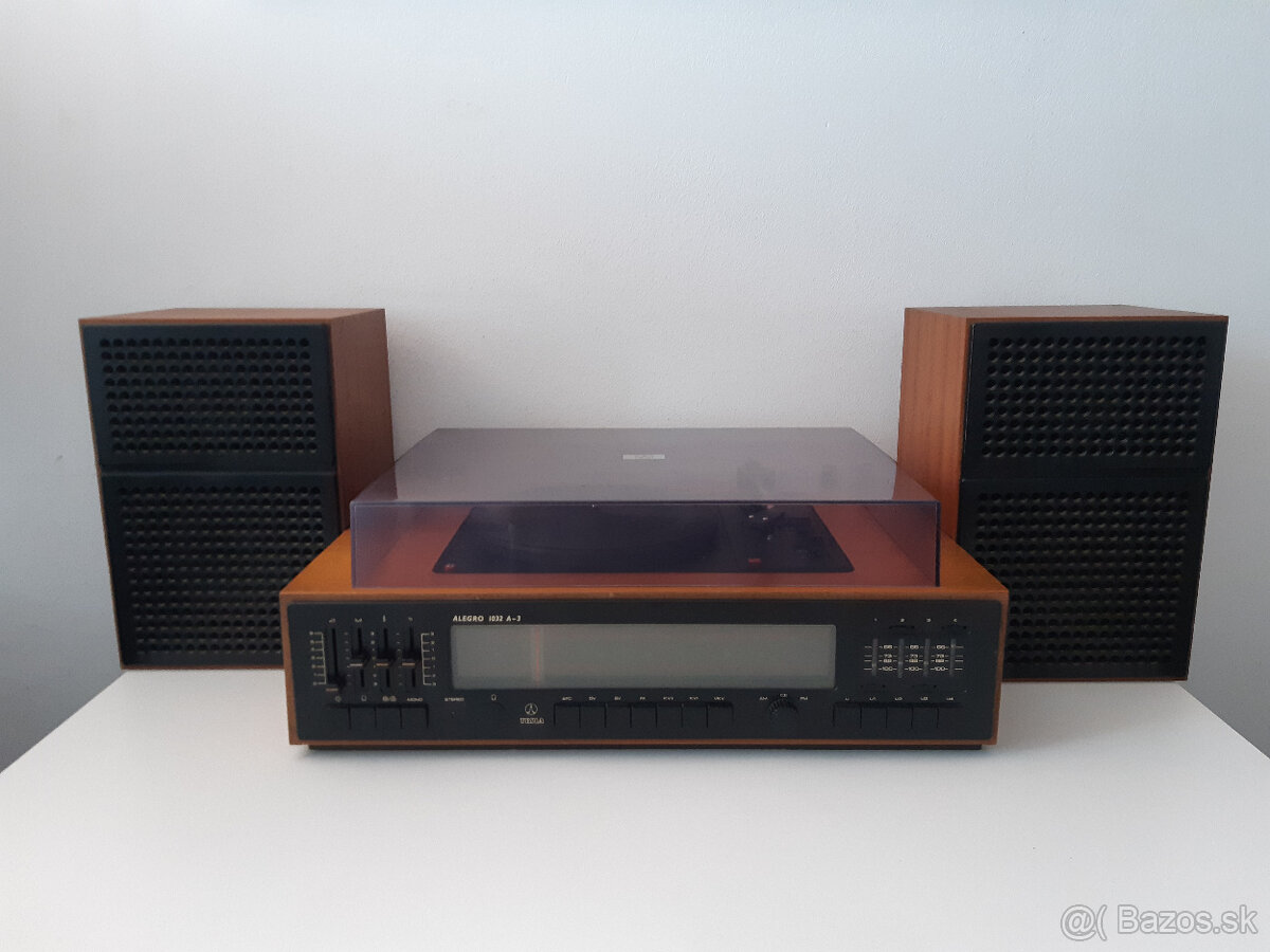 ALEGRO 1032 A-3  Tesla Gramofón/Rádio