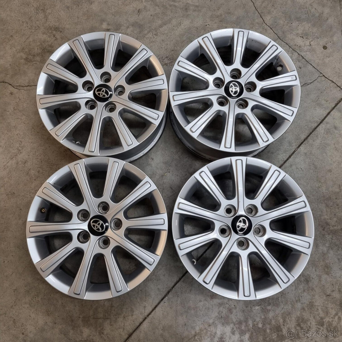 Hliníkové TOYOTA disky 5x114.3 R16 ET45