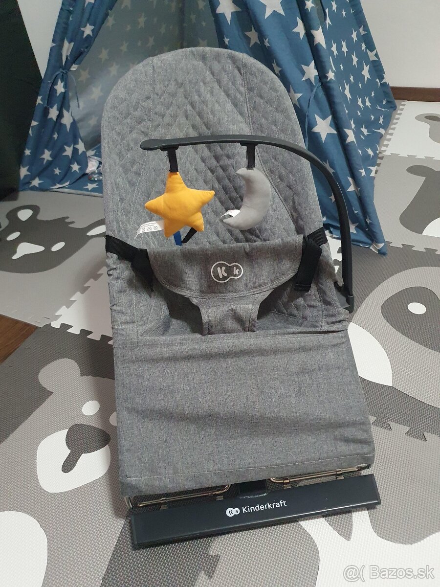 Predám Lehátko - Hojdačka Kinderkraft Mimi Grey