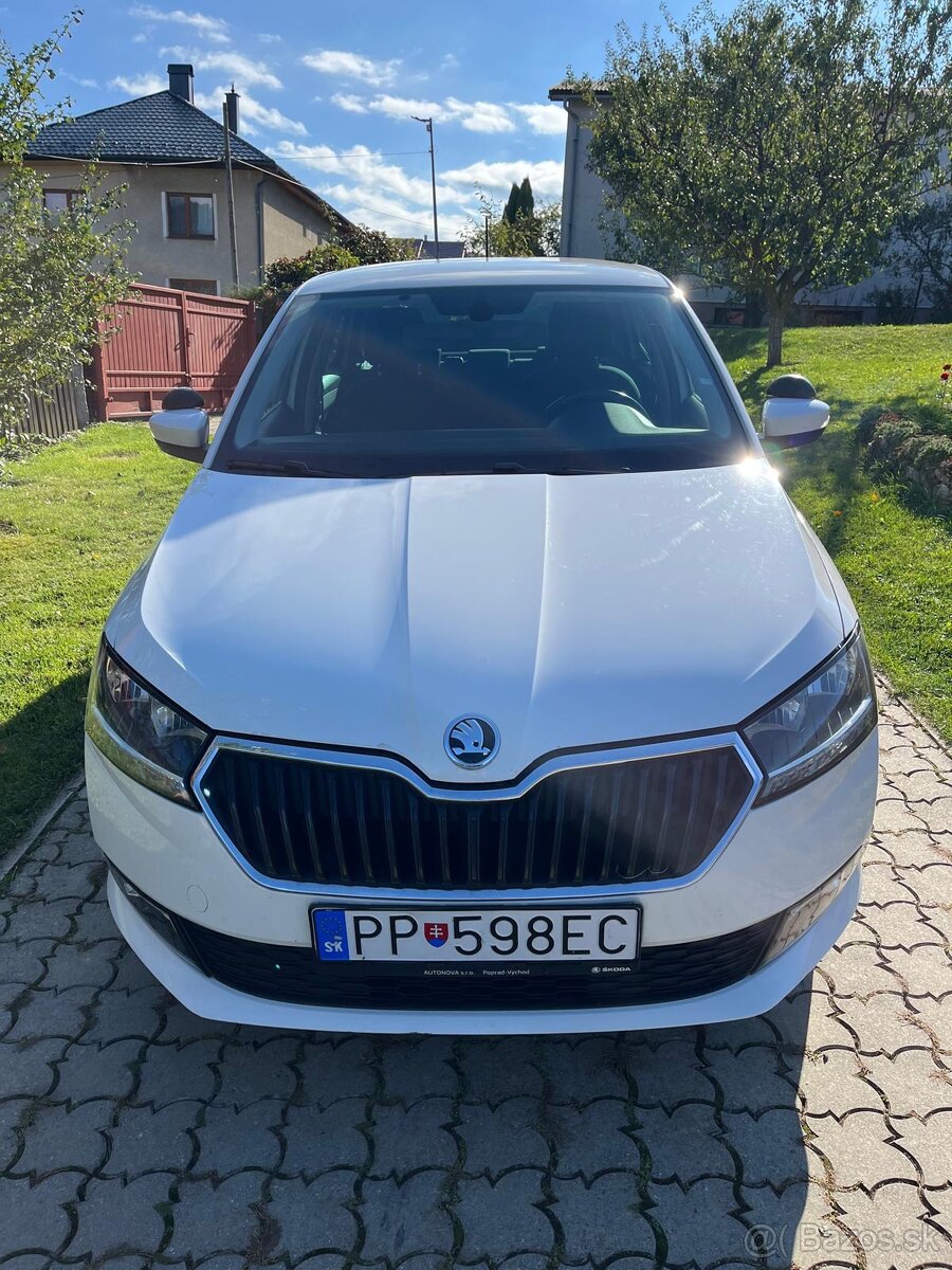 ŠKODA FABIA 3 1.0 TSI r.v. 9/2018