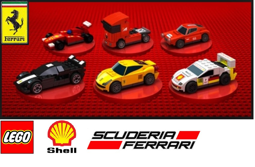 LEGO SHELL FERRARI