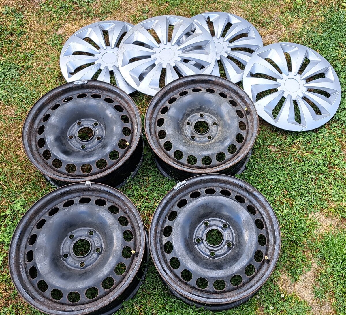 plechove disky 5x112 R16 VW aj po jednom kuse do rezervy