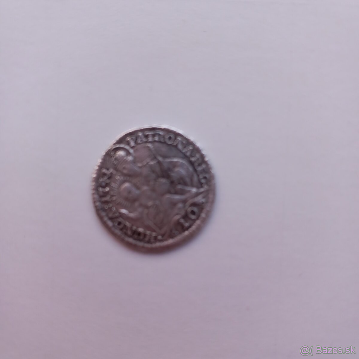 Predám striebornú mincu 10 denarov z roku  1741