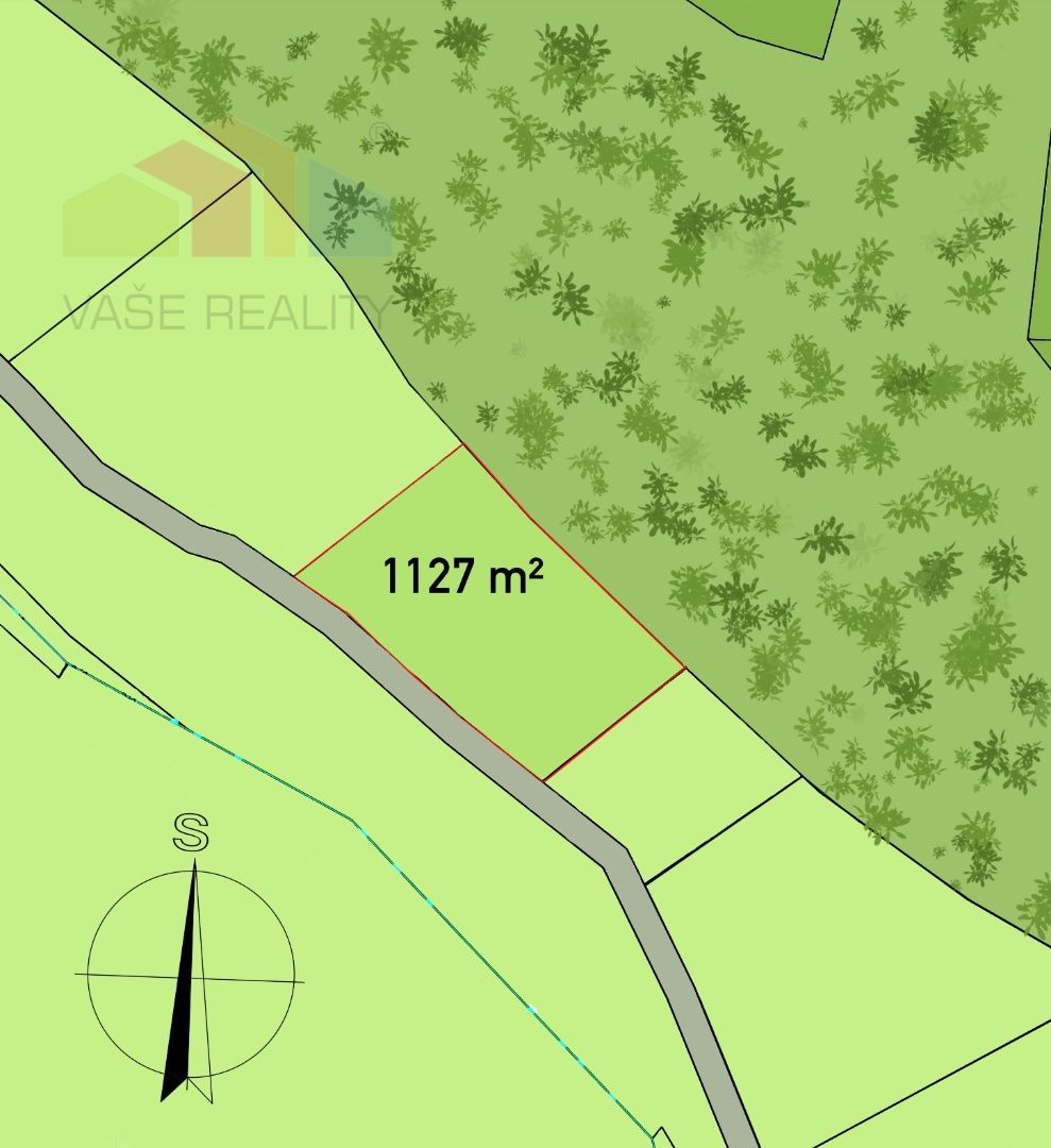 Na predaj pozemok Nemšová, časť Ľuborča - 1127 m2