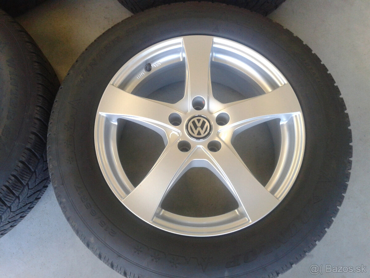 ALU disky 5x112 R17 7J ET38 DEZENT VOLKSWAGEN TIGUAN