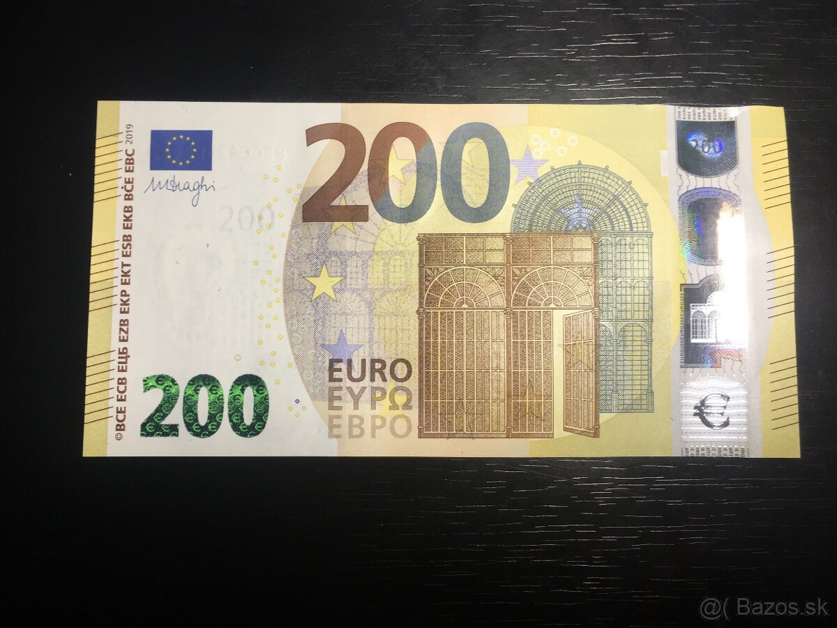 Bankovka 200€