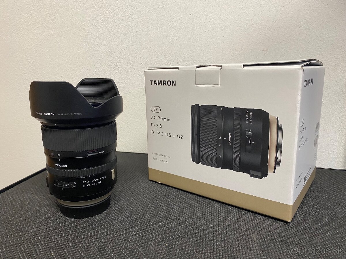 TAMRON 24-70 f/2,8 Di VC USD G2 pre Canon