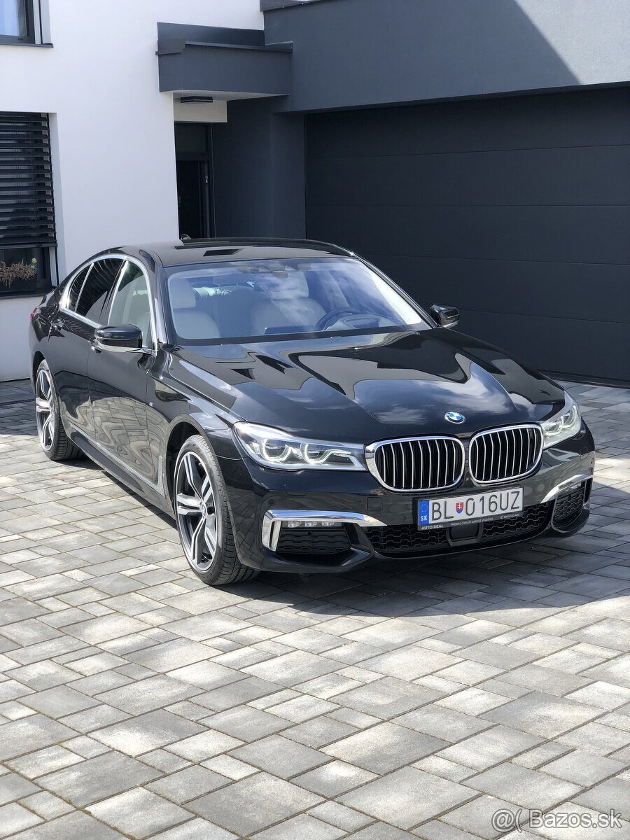 BMW 740xd xDrive ,2018,G11,slovenské,1majiteľ,M Packet