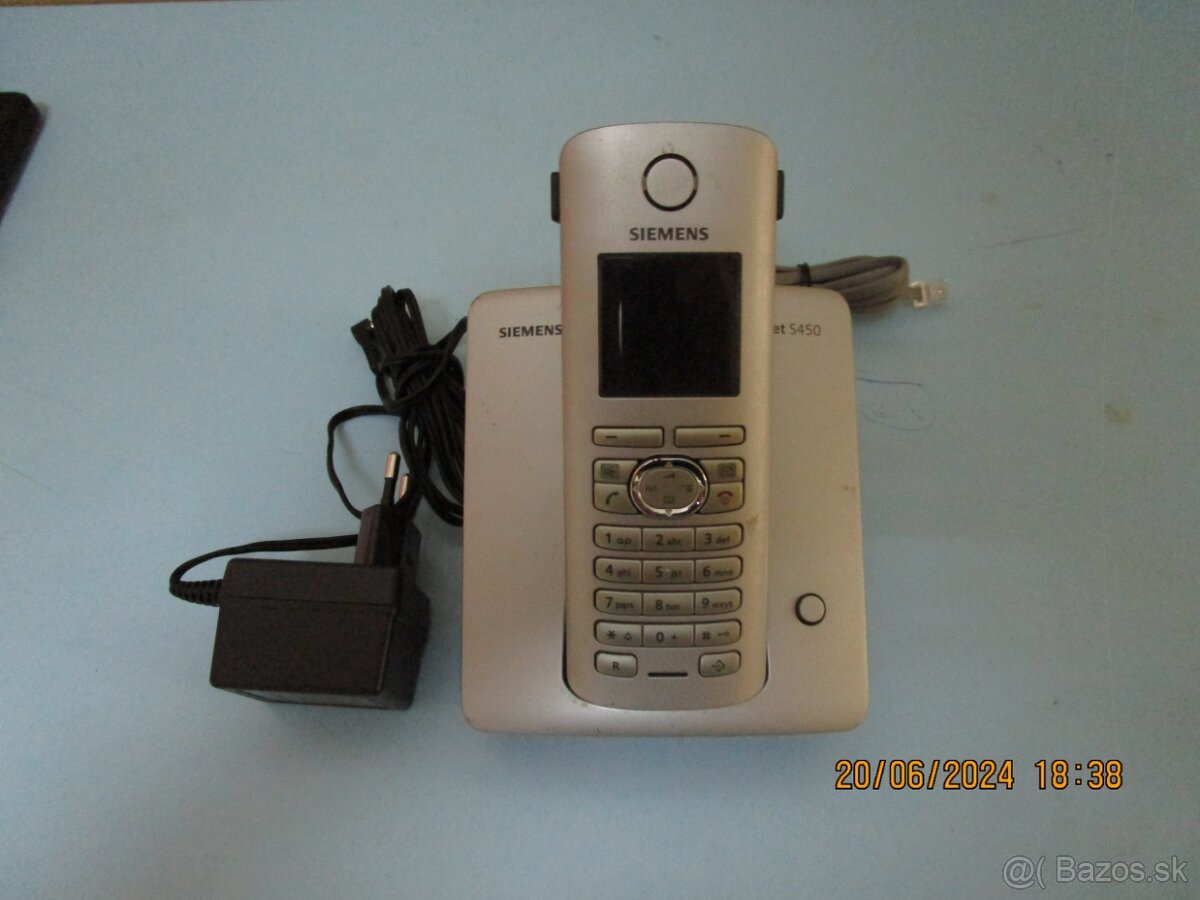 PREDAM BEZDROTOVY DOMACI TELEFON SIEMENS  za 10€