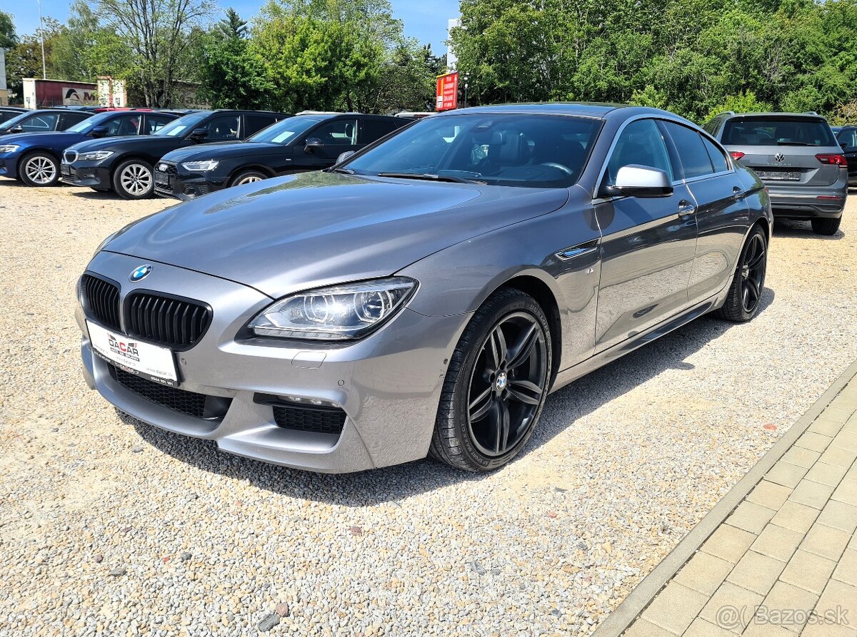 BMW Rad 6 GranCoupé 640d xDrive MSport A/T/MOŽNÝ ODPOČET DPH