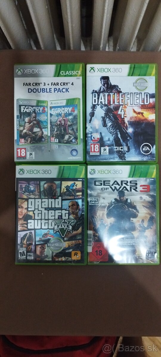 Predám hry na Xbox 360