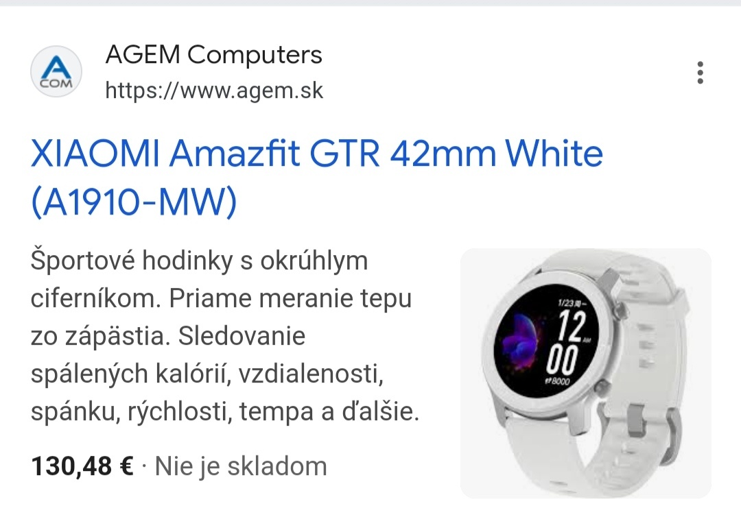 Xiaomi Amazfit GT-R 42mm