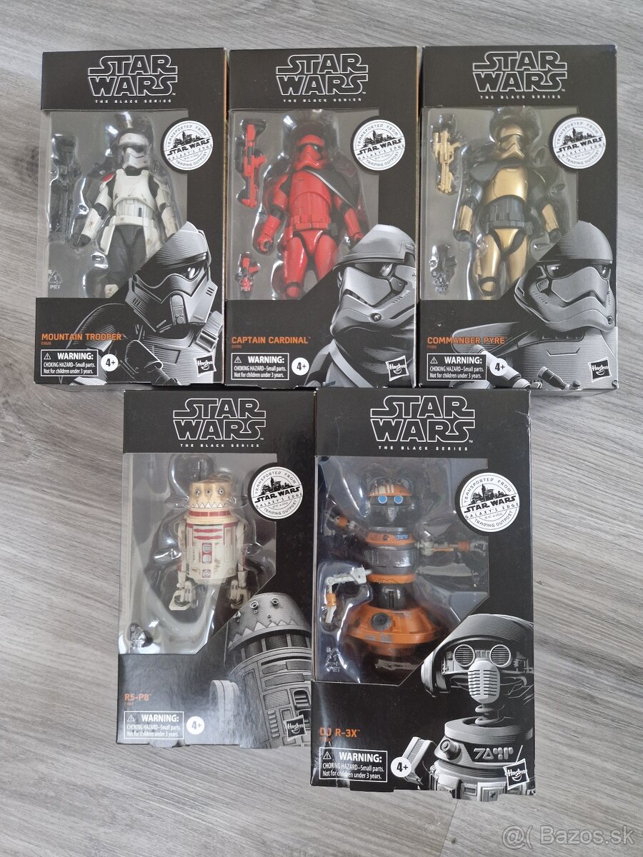 Star Wars Black Series set 5ti figurek