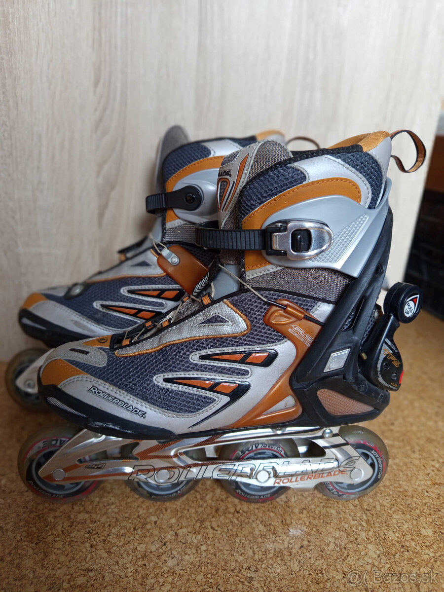 kolieskové korčule Rollerblade veľ. 42 + náhradné kolieska