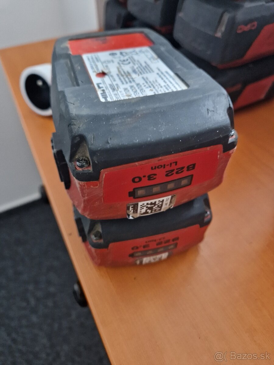 Predám Hilti Aku Batériu B22-3,0Ah  22V v dobrom stave