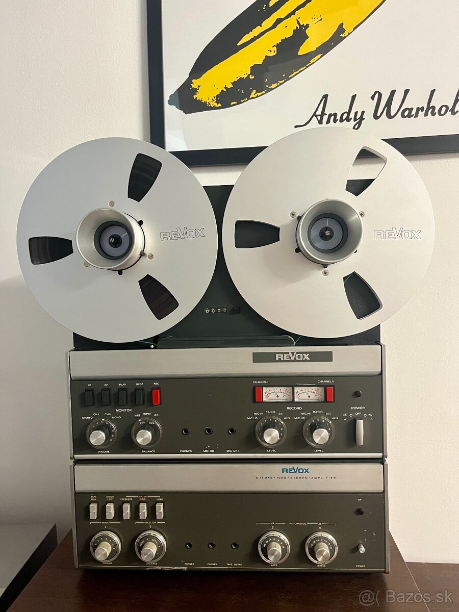 Revox A77 4 Track, A78 MKIV