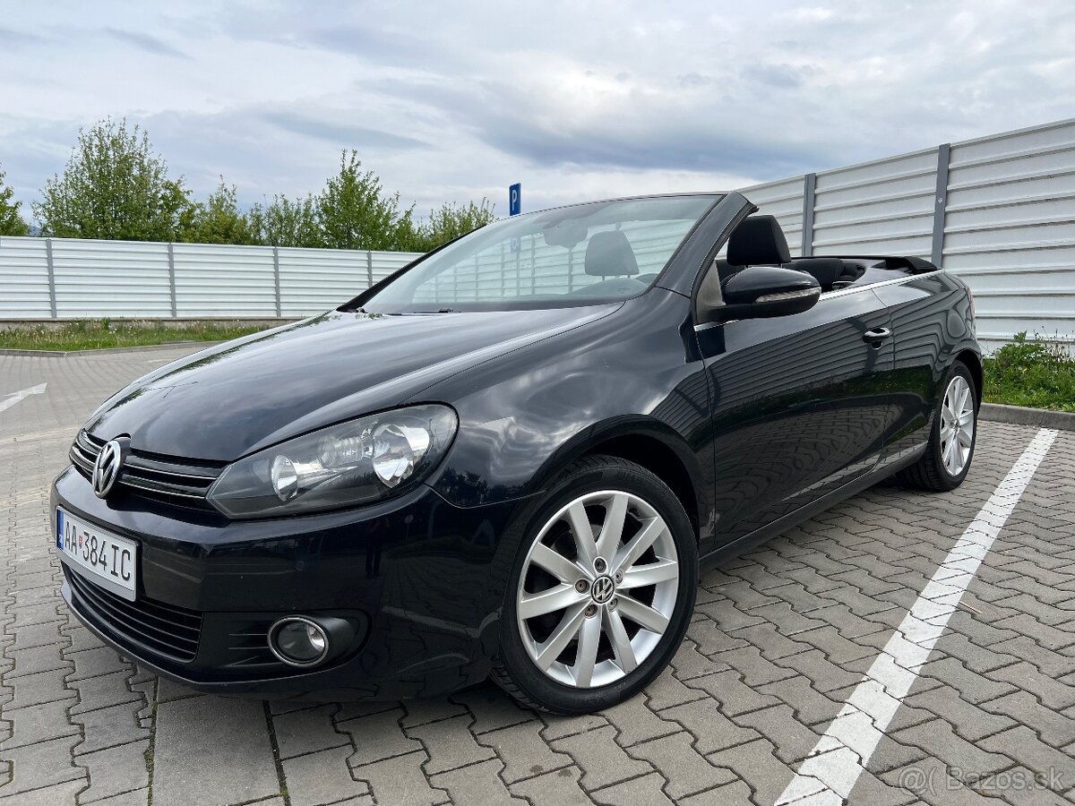 KABRIOLET VW Golf VI 1.6TDi 77kW 2012 CR